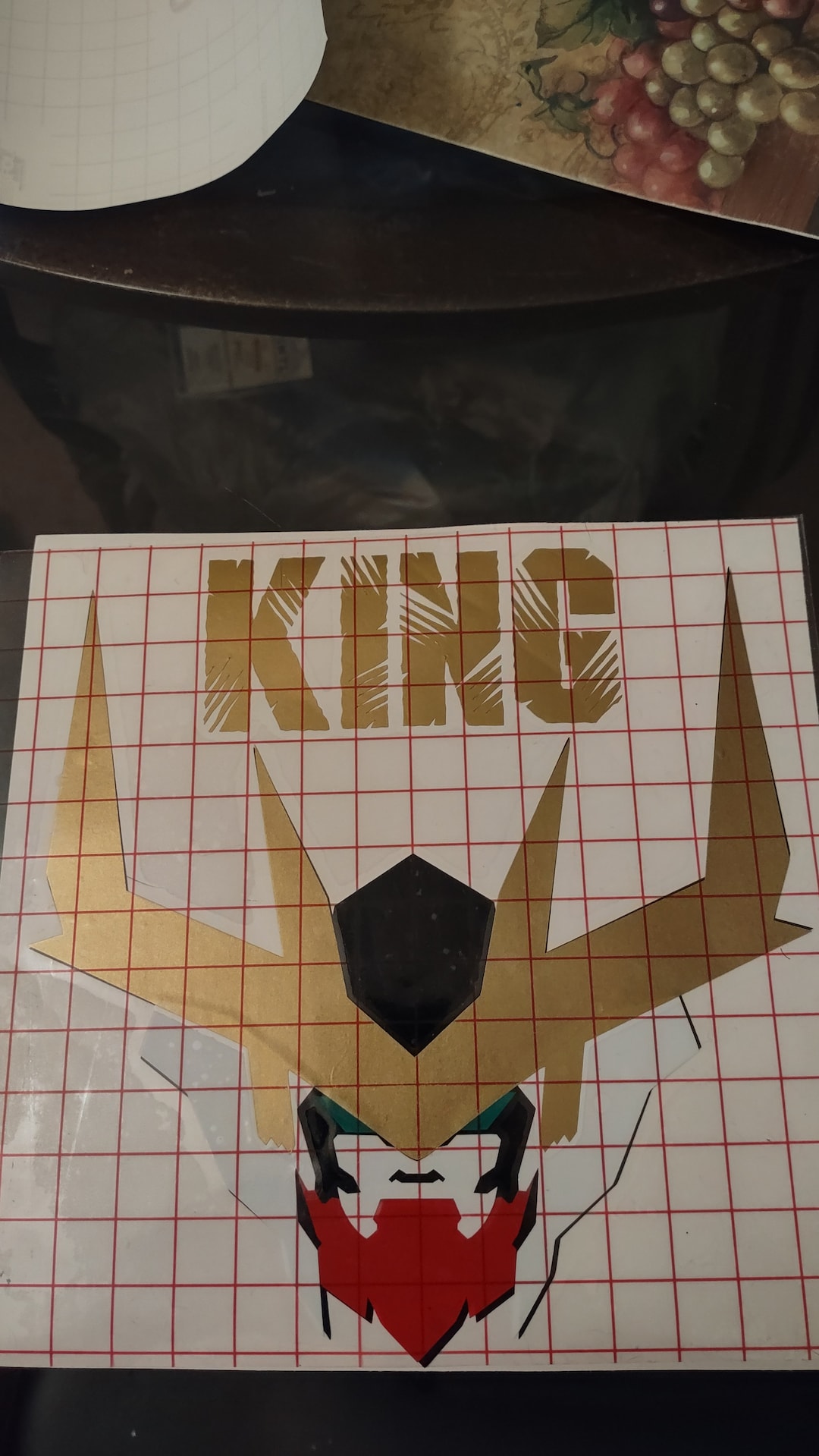 Gundam Barbatos Decal, for Him, for Her, Laptop Decal, Wall Decal, Car