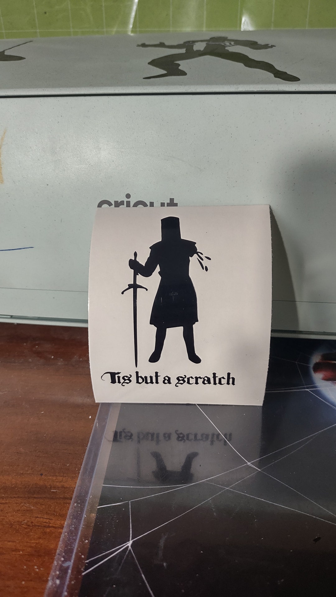 Tis but a Scratch Decal, Car Decal, Monty Python Decal, for Him, for ...