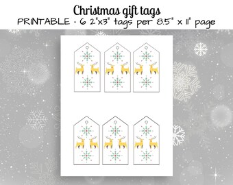 Weihnachtsgeschenkanhänger