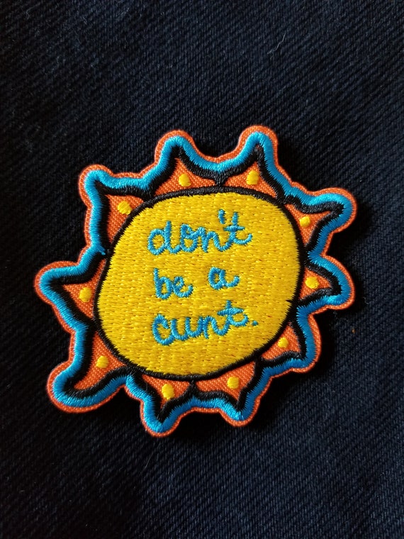 Funny Patch Iron on Patch Jacket Patch Embroidered Patch Etsy
