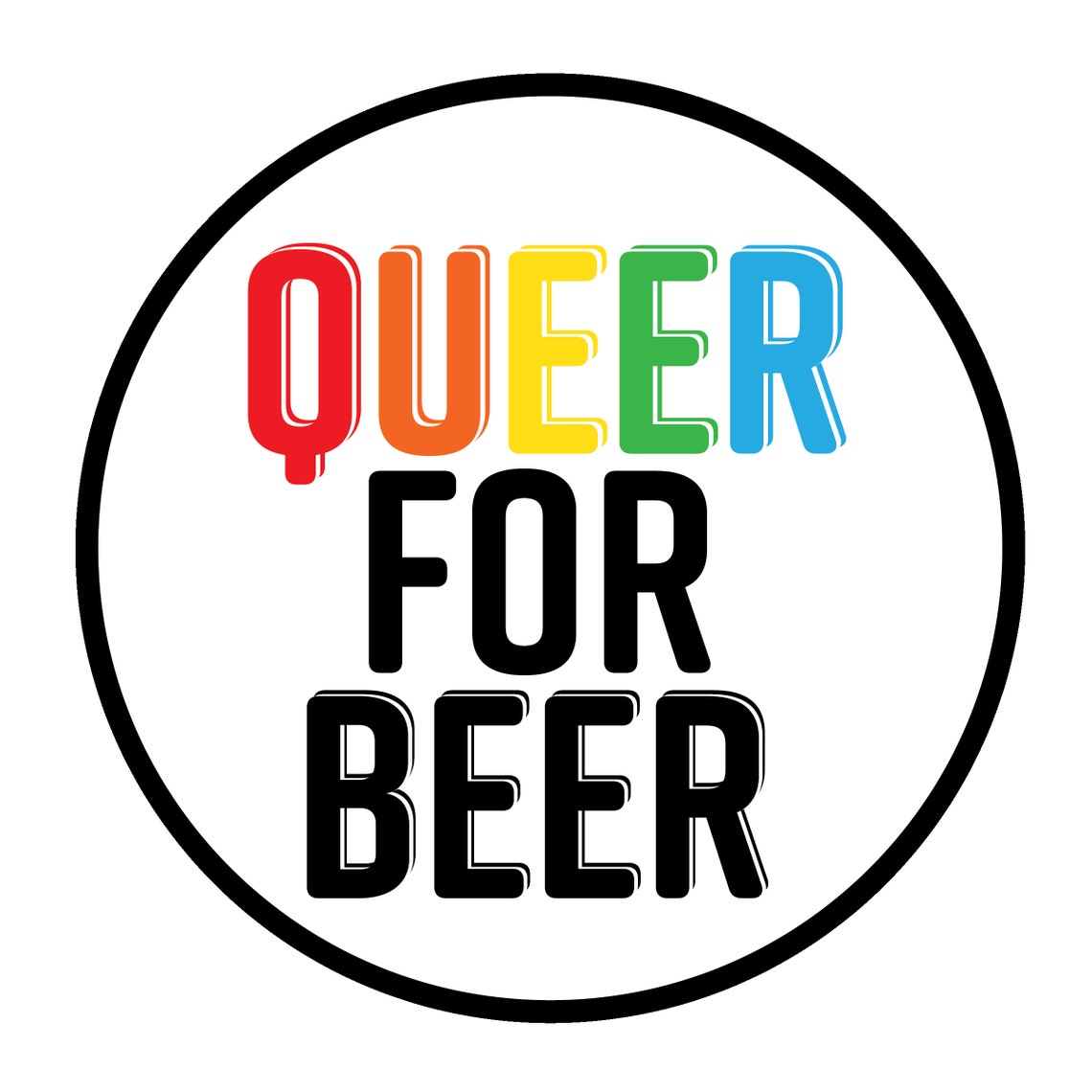 Queer for Beer Bottle Opener LGBTQ Bottle Opener Gay Bottle Etsy