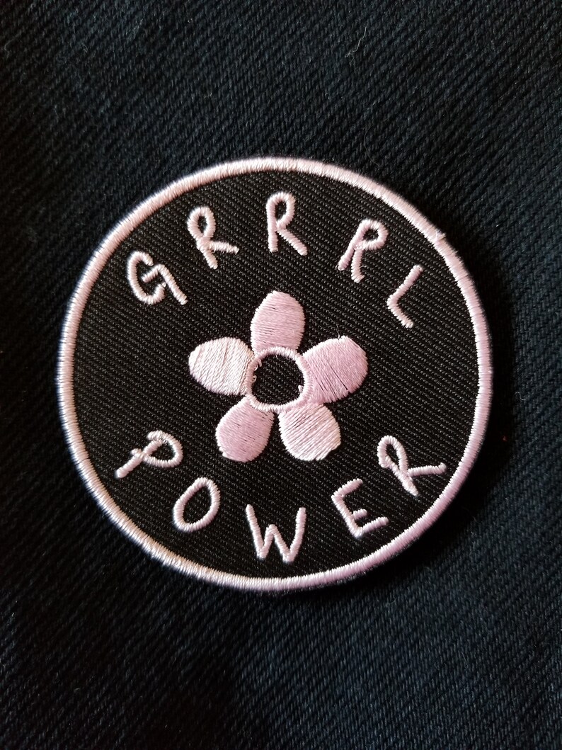 Girl Power Patch Feminist Patch Punk Patch Patch for Denim Etsy