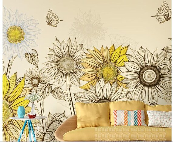 Decorazione Parete Girasole In Metallo - 31cm Per Interni Ed Esterni - Foto 9