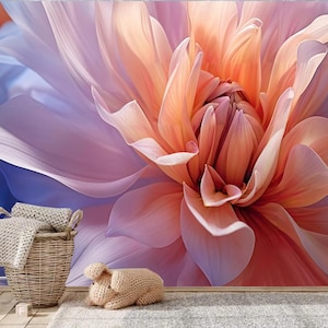 Abstract Color Spectrum Lines Wall Mural: Textured Graffiti Wallpaper