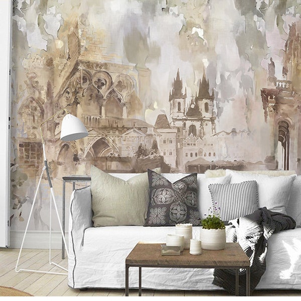 Medieval Wallpaper - Etsy