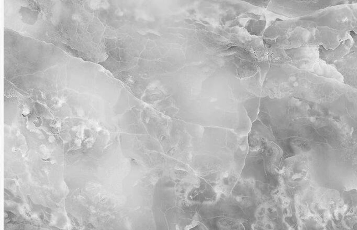 Grey Silver Marble Textured Wallpaper Wall Mural Beautiful Etsy