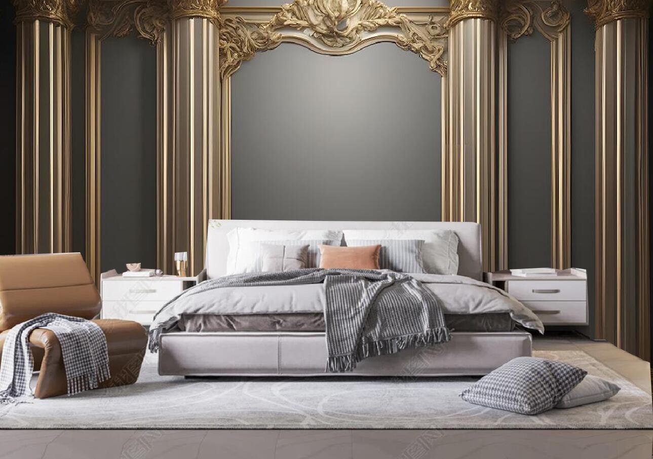 3D Classic Roman Column Wallpaper Mural: Interior Wall Decor