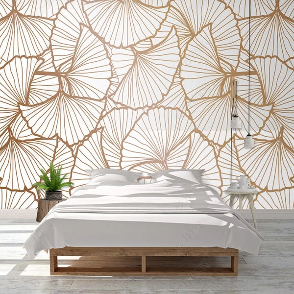 Gingko Wallpaper Etsy