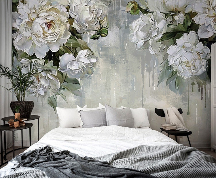 iHAPPYWALL Rustic Style Neutral Grey Floral Wall Decor Dandelion White Flower on Vintage Grey Wood Board Background Picture for Bedroom Stretched and Framed Ready to Hang 20x36 iHAPPYWALL Rustic Style Neutral Grey Floral Wall Decor Dandelion White Flower on Vintage Grey Wood Board Background Picture for Bedroom Stretched and Framed Ready to Hang 20x36