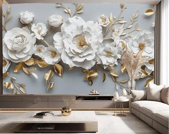 Pine Forest Mountain Nursery Wallpaper Mural: Tranquil Swamp Tones