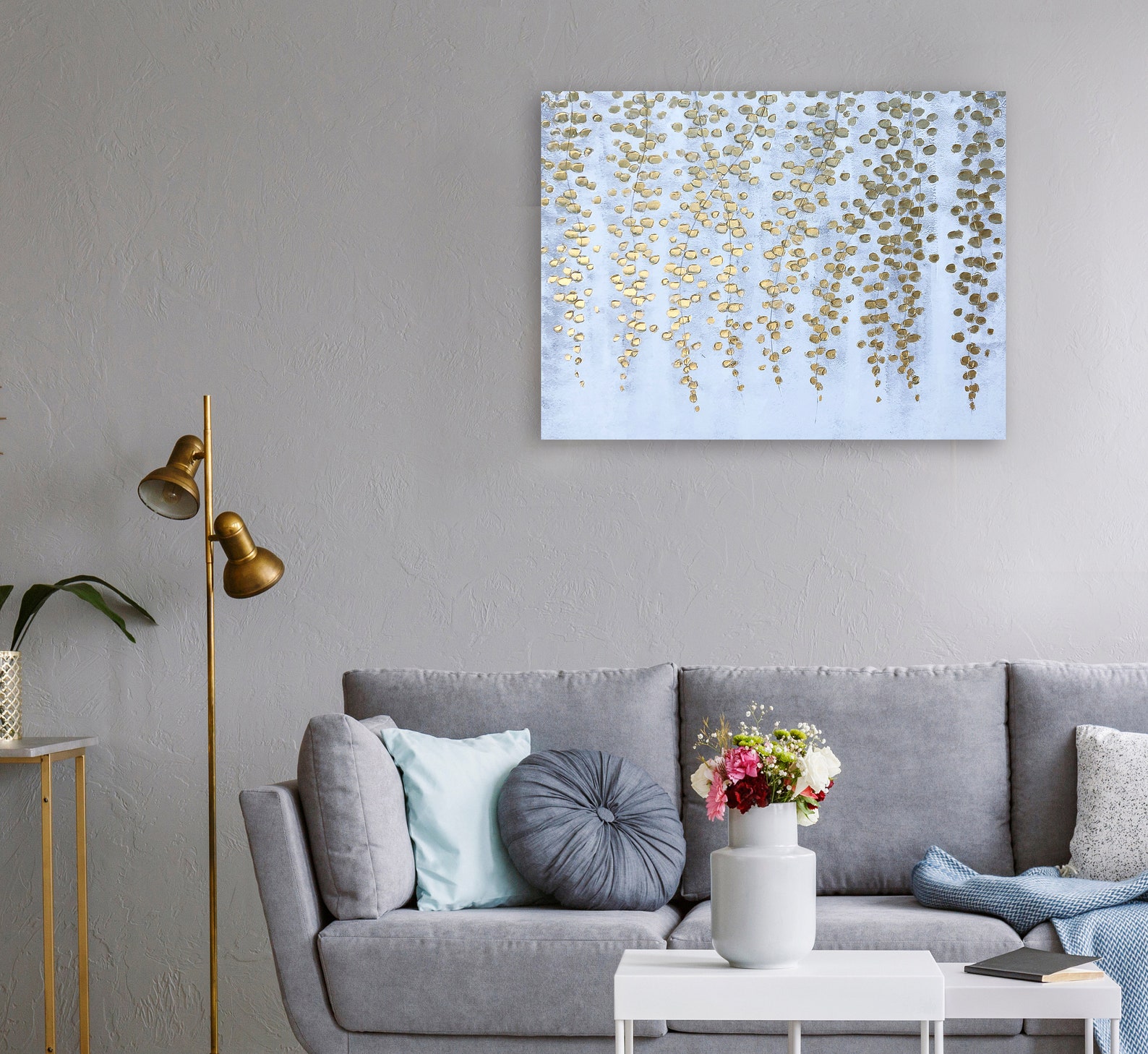 Hand Painted art Bayland Collection Abstract Wall Etsy