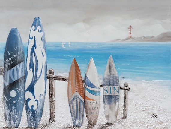 Painted surfboards for sale outlet
