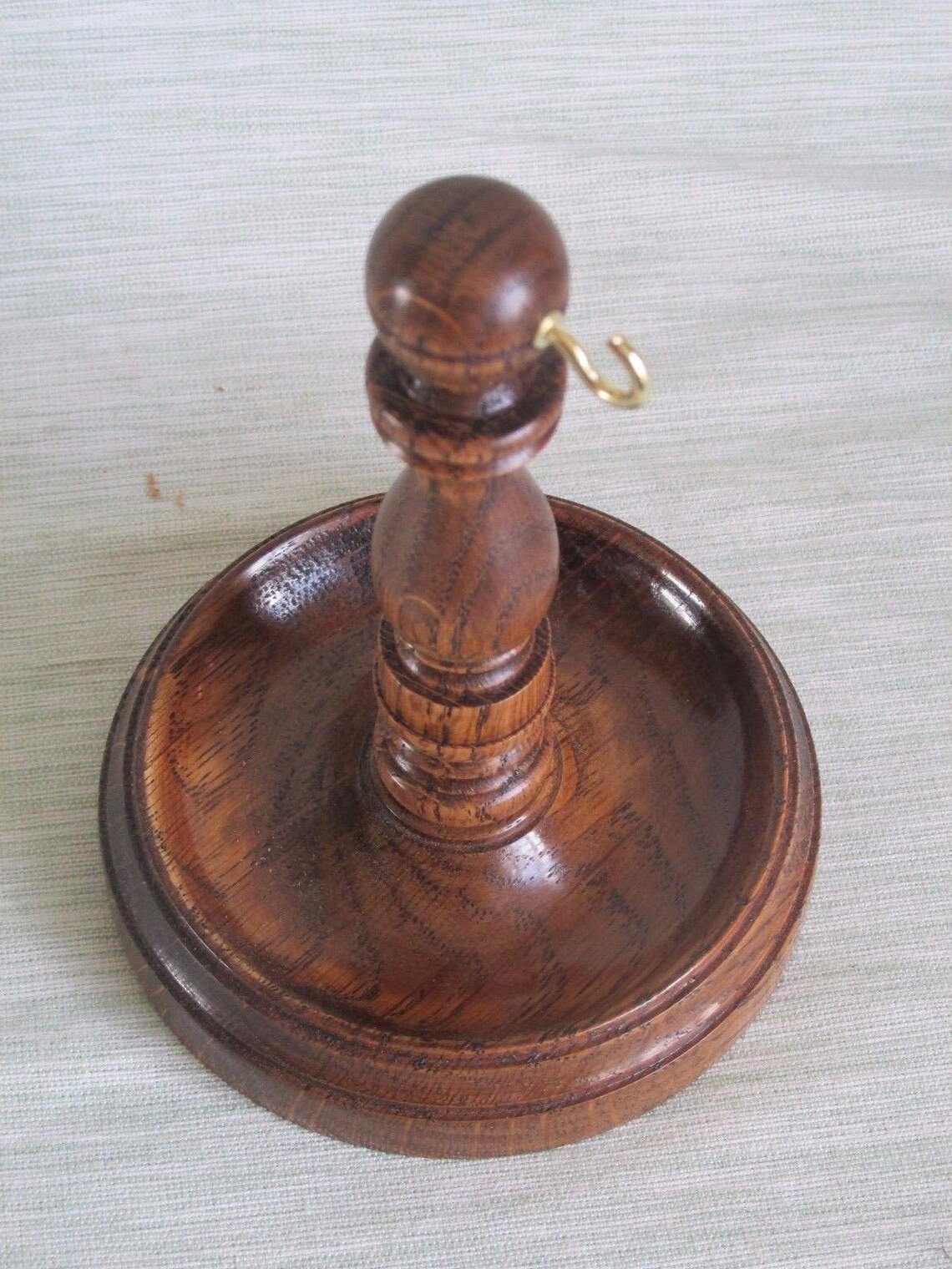 Pocket Watch Stand Dark Oak Hardwood Hanger Wooden Display Etsy UK