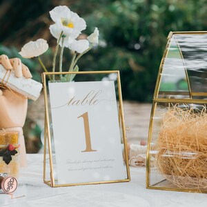 Tabletop place card holders 2025