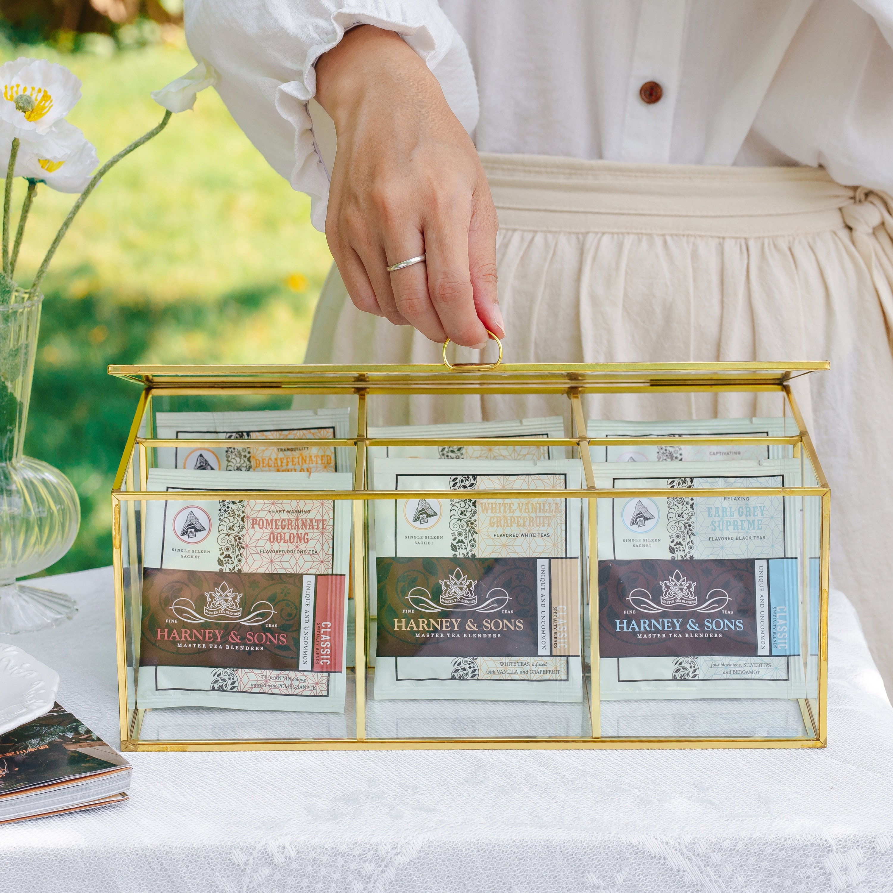 Personalized Wedding Tea  Tagalong Tin - Harney & Sons Fine Teas