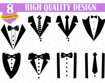 Tuxedo svg | Etsy