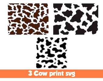 cow template etsy