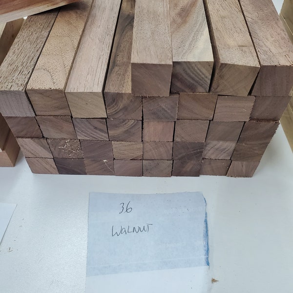 Walnut pen blanks