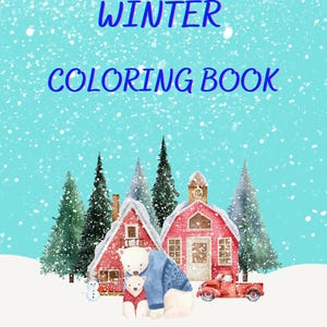 Winter Coloring Book