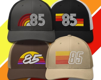 85 – 1985 Retro Trucker Hat – Verjaardagscadeau voor hem of haar