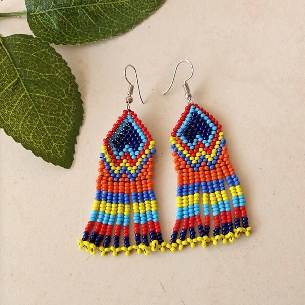 Maasai Earrings - Etsy