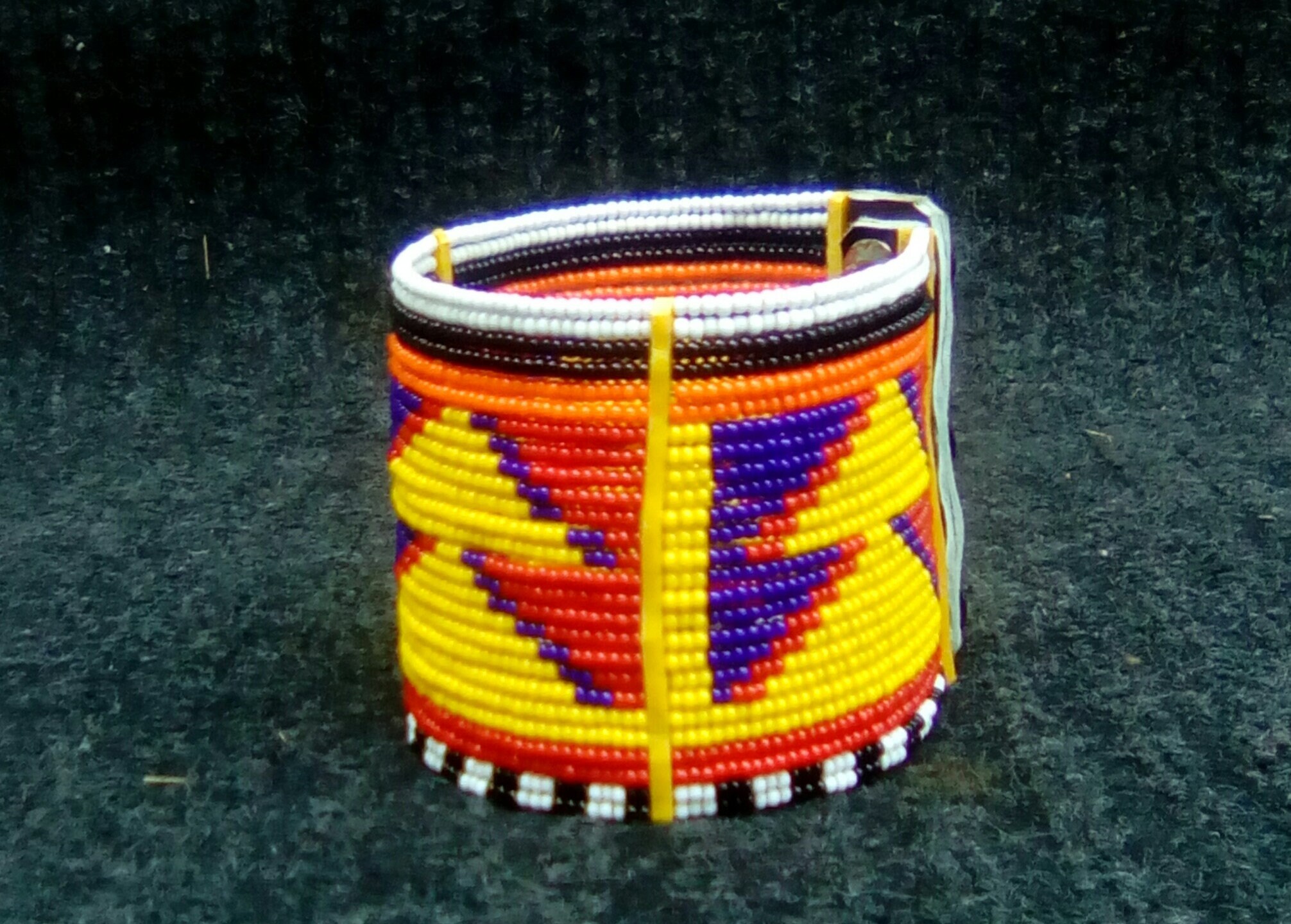 African Maasai Beaded Cuff African Bracelet Zulu Bracelet Etsy