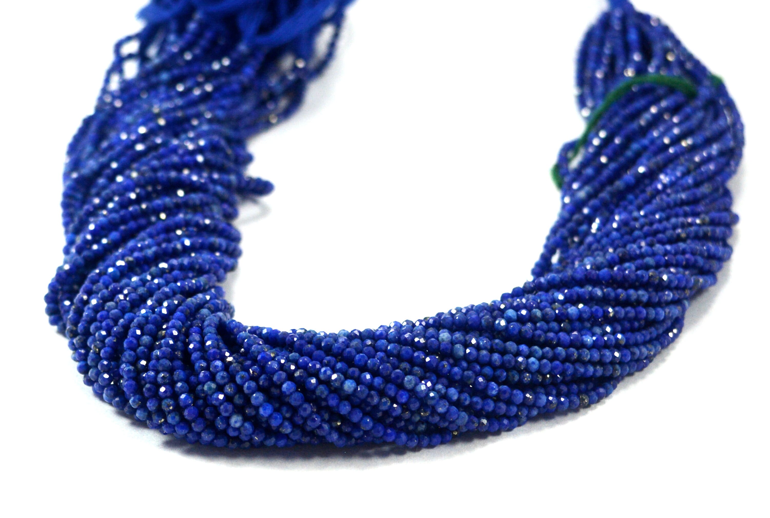 Lapis Lazuli Tiny Faceted Beads Finest 2mm Lapis Lazuli - Etsy UK