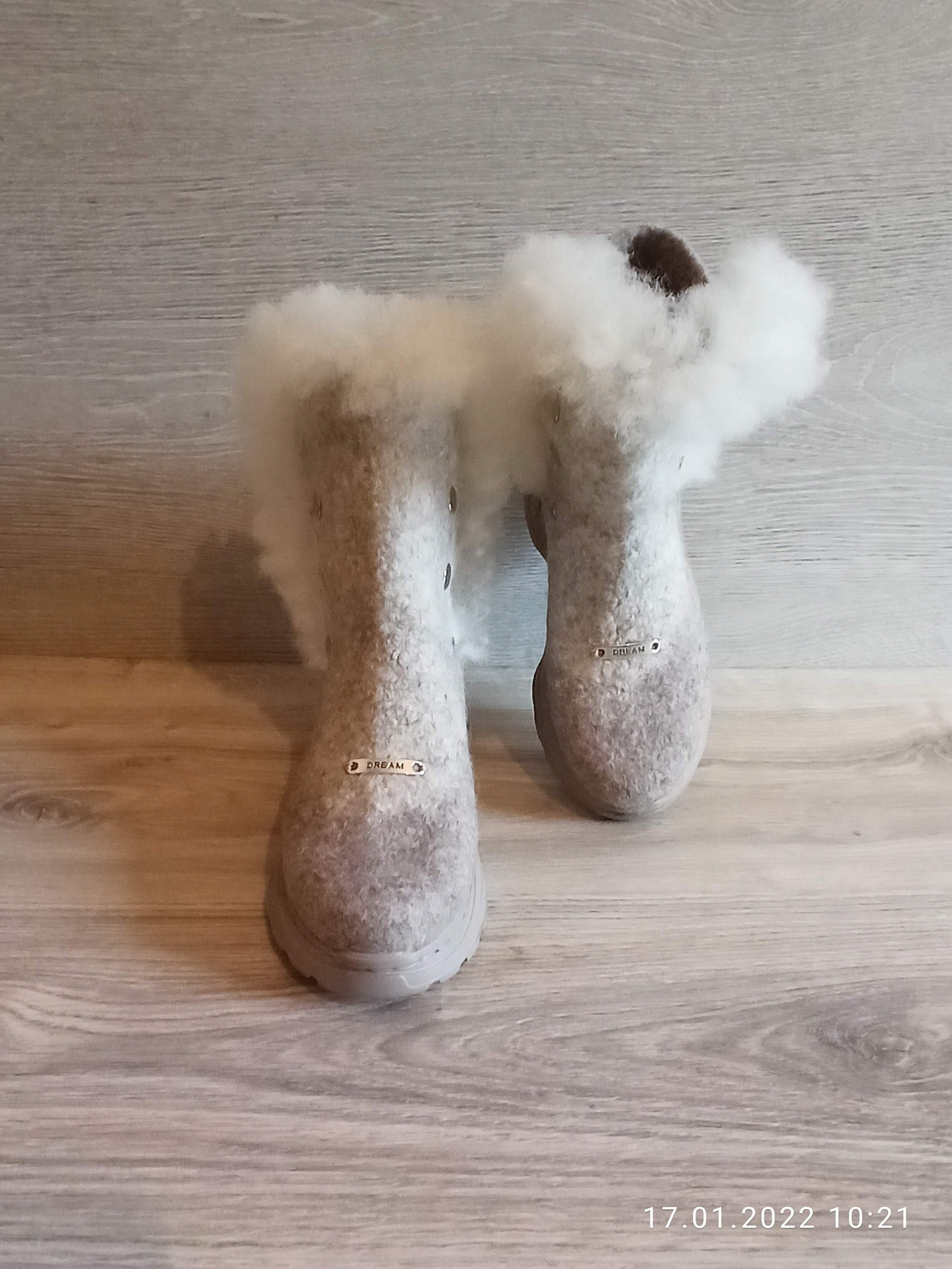 felted wool shoes