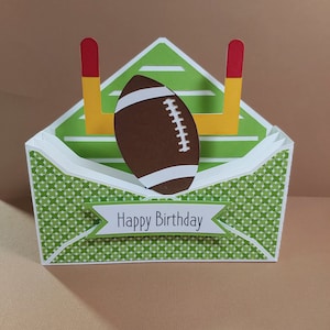 Football Envelope Birthday