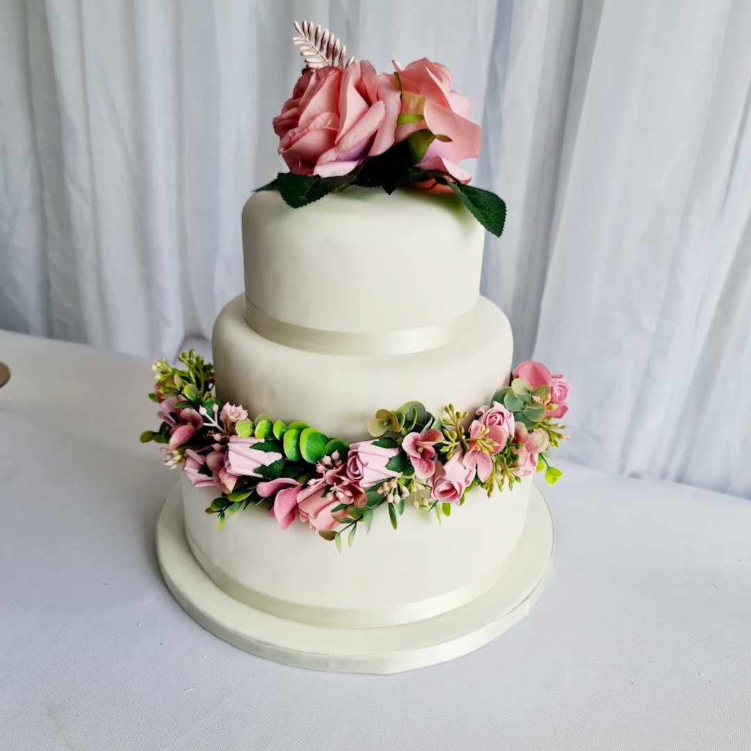 Wedding Cake Flowers Christening Cake Flowers , Wedding Cake Topper