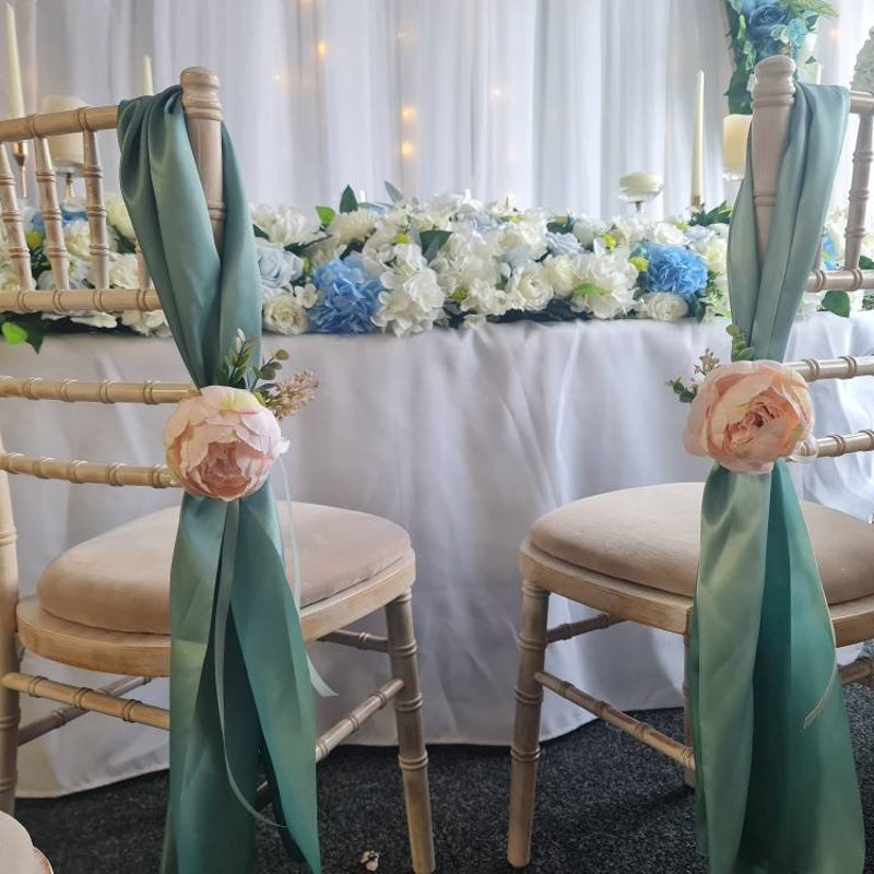 Wedding Chair Decor - Etsy