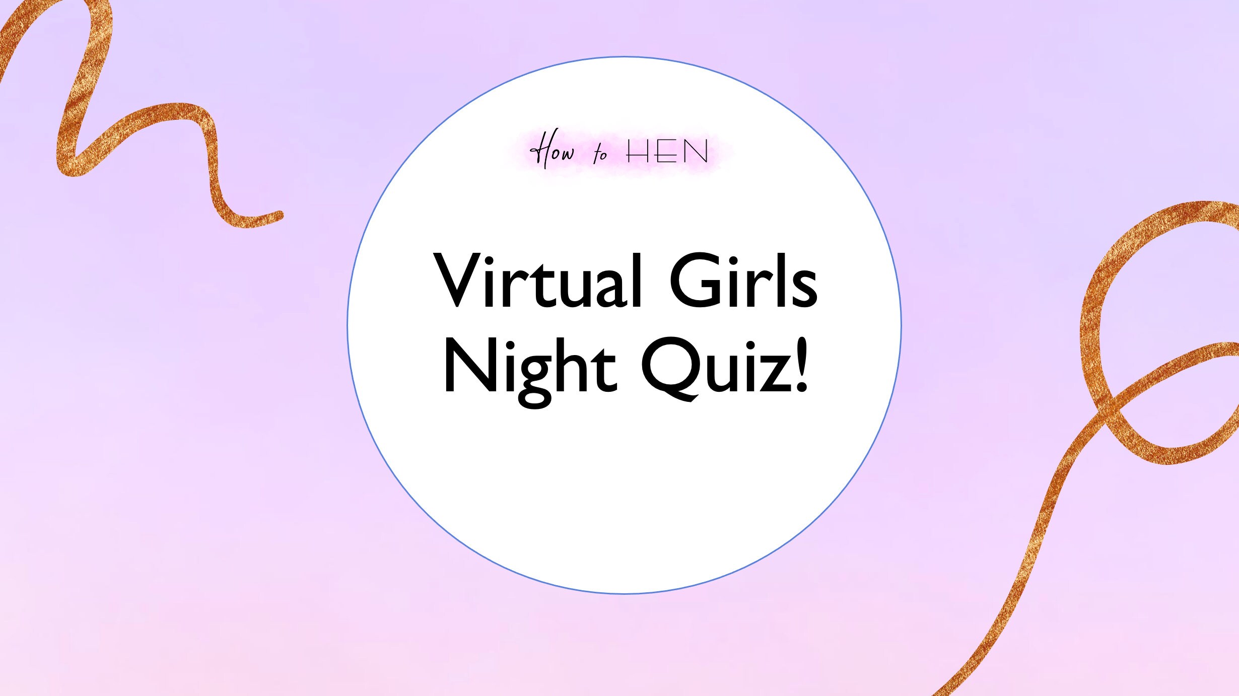 Virtual Girls Night Quiz Etsy