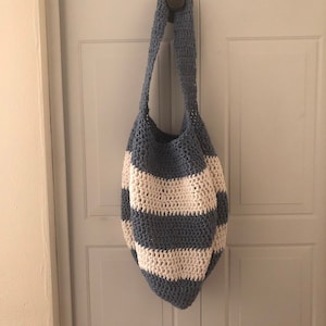 Beachy Stripes Cotton Tote