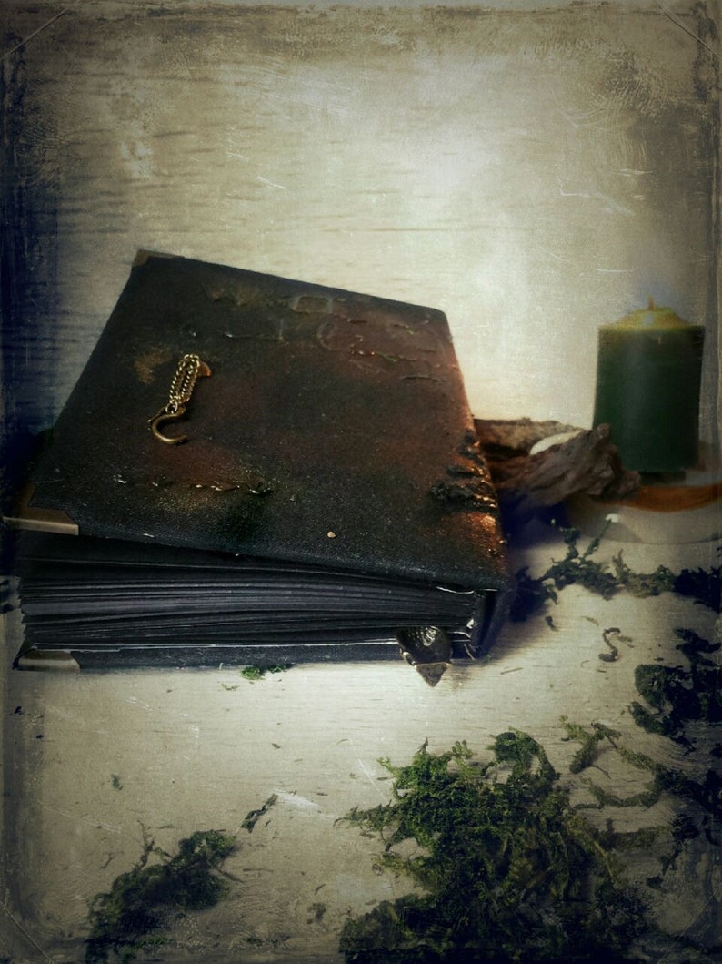 Diary book Notebook with black pages Dream journal Diary Book Etsy