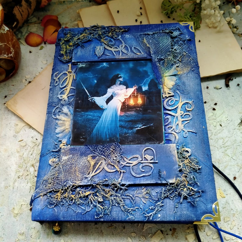 Magic Diary Handmade Book of Shadows Grimoire Diary Notebook Etsy