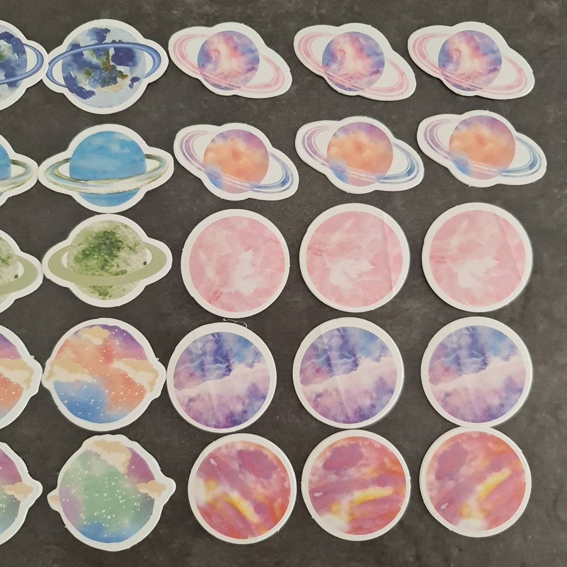 Sticker Planets Sticker Astronomy Planetary Stickers | Etsy