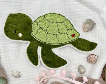 Niedliche Schildkröten-Applikation