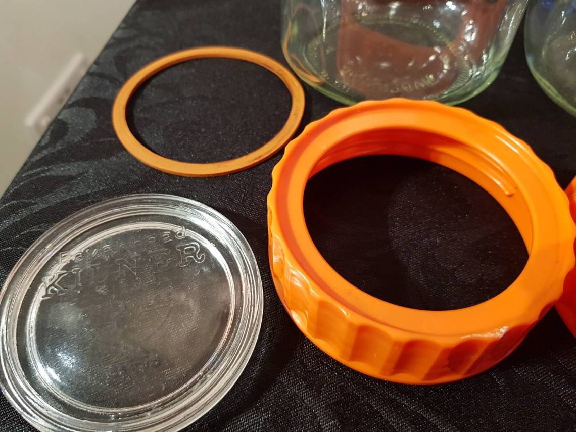 Original Ravenhead Kilner screw lid 1 litre jar and 500ml jar Etsy