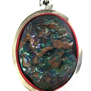 Rare 7 Color Rainbow Leklai Stone / Powerful Magic Sacred Pendant / Thai Amulet / Leklai Pendant / Leklai Stone / Natural Protective Amulets