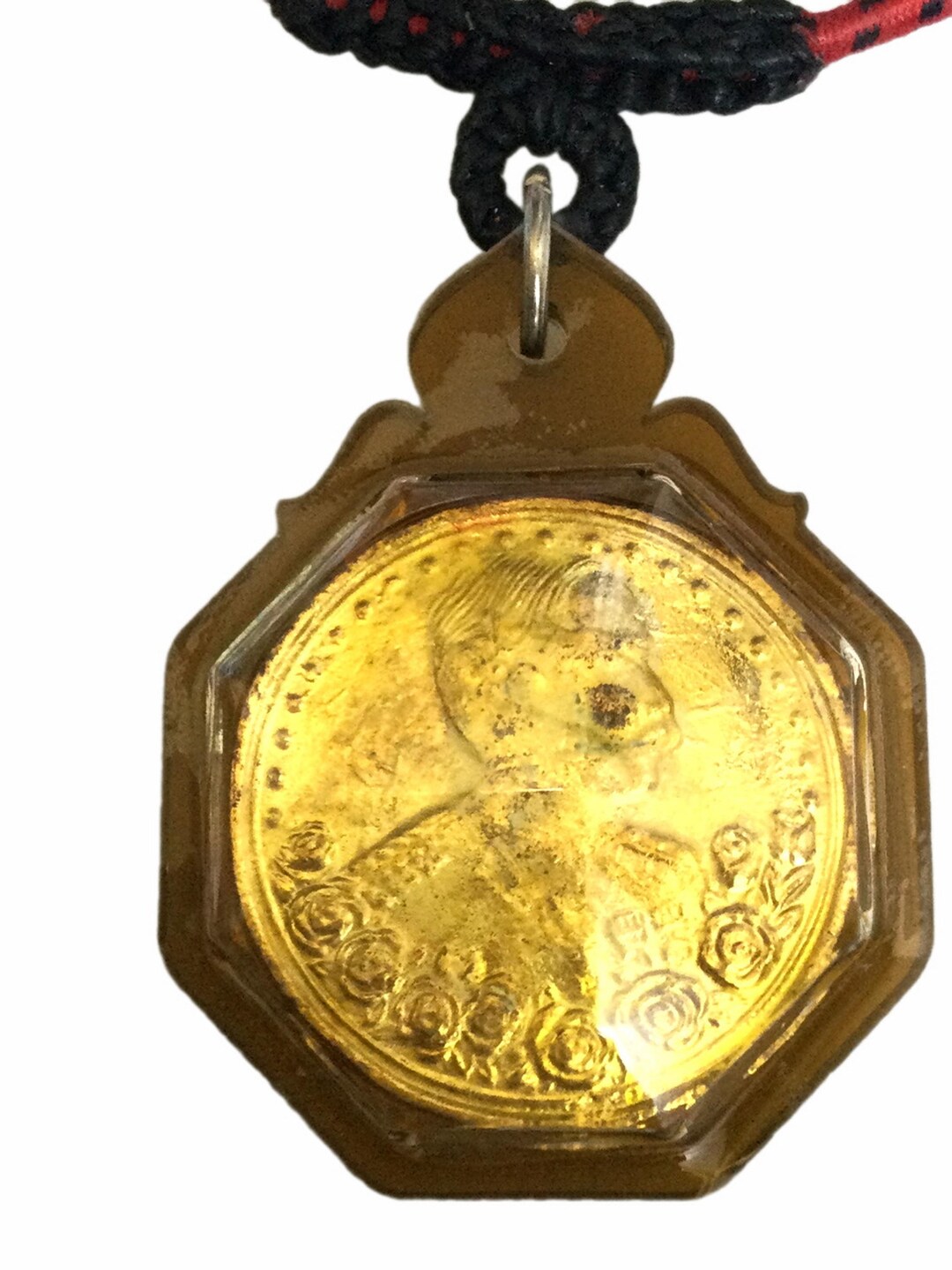 金色のラーマ5世とL・P・ソートーン王のお守り：タイ仏教の幸運の