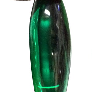 Emerald Green Naga Eye Stone / Powerful Magic Stone Thai Amulet / Lucky and Charm Talisman / Gemstone / So Rare Stone / Good Luck for Wealth