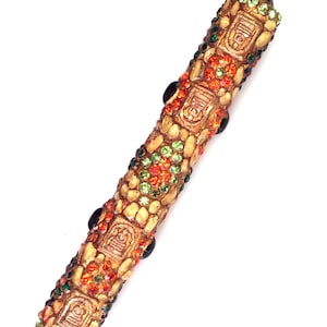 Rare Leklai Takrut Somdet Arjan Toh Talisman with Ruby and Gemstone / Powerful for Good Luck Life / Wealth Charm Top Thai Buddhist Amulets