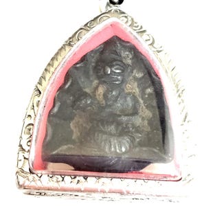 Rare Phra Upakut Buakhem, Hua-Khao Temple / Talisman for Good Luck and Wealth / Blessed Sacred Thai Buddha Amulet / Nice Gift / Holy Item