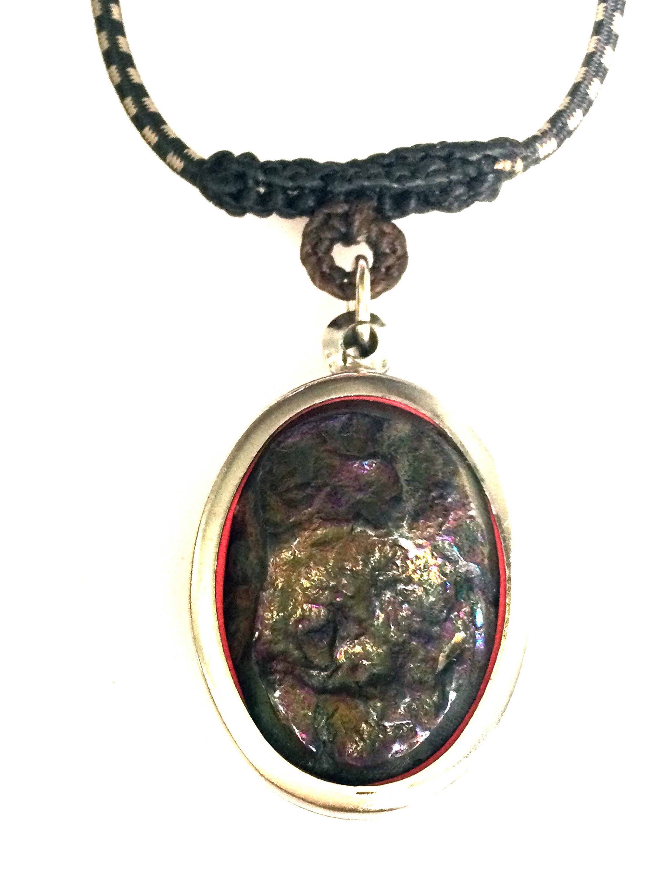 Rare 7 Color Rainbow Leklai Stone / Powerful Sacred Pendant / Thai