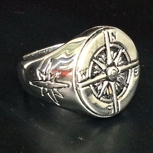 Gold 18K 4 Direction Powerful Ring Blessed by Deva Place / Lucky Talisman for Success / Sacred Protective Power Thai Amulet / Nice Gifts S11