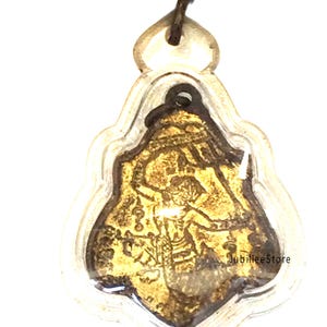 Hanuman Lp Kuay B.E. 2521 Colgante: Amuleto budista tailandés, Templo Kositaram