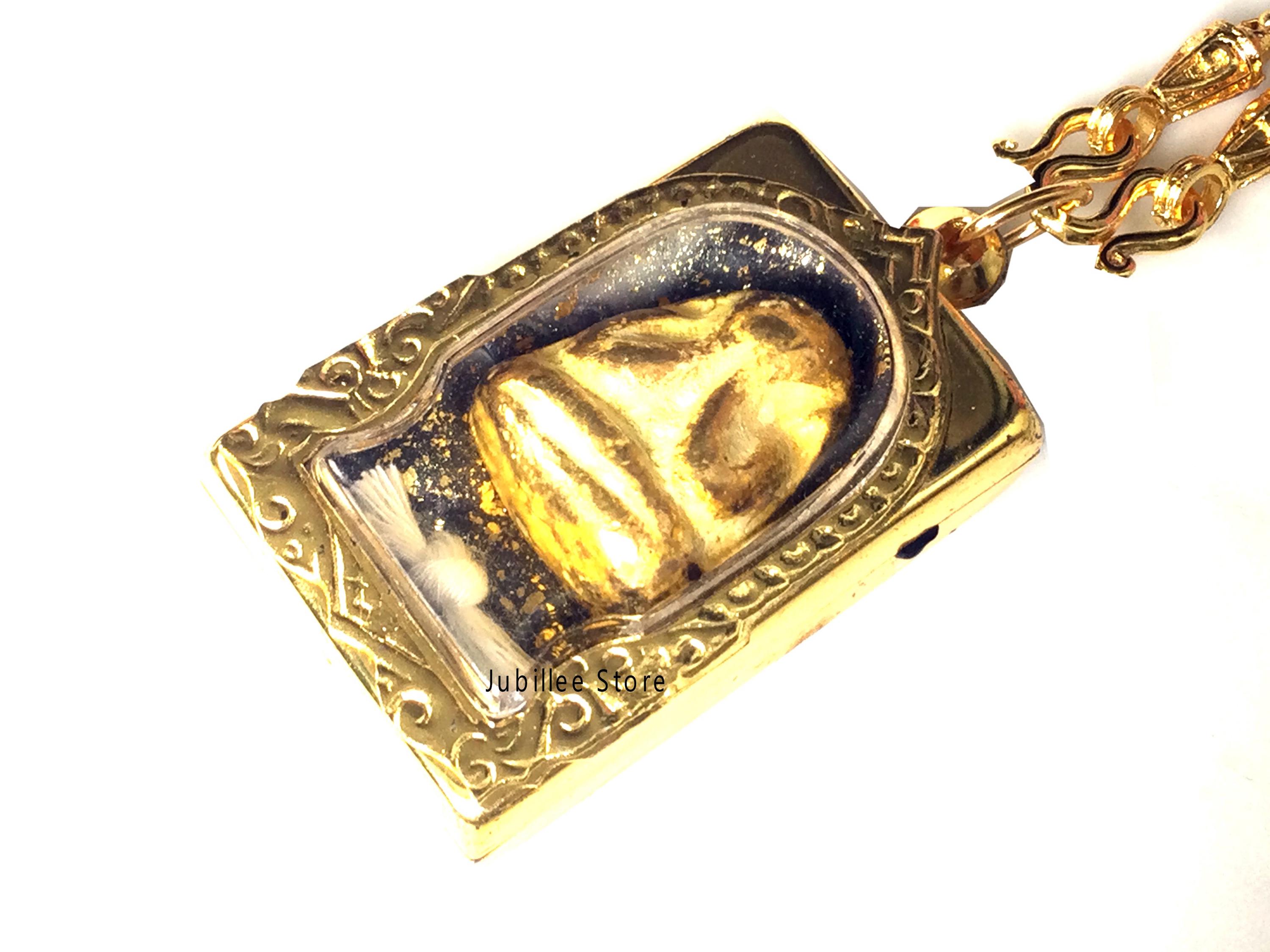 プラ・ピッタ・レクライペンダント：タイ仏教のお守り、幸運のお守り