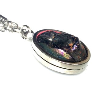 Rare 7 Color Rainbow Leklai Stone / Powerful Sacred Pendant / Thai Amulet / Leklai Pendant / Lek lai / Leklai Rock / Luck Protective Amulets