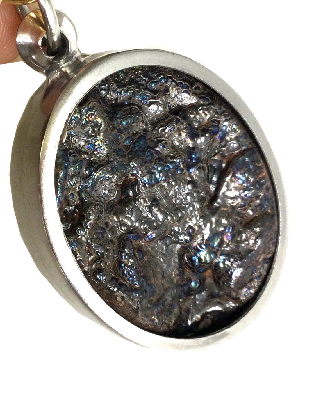 7 Color Rainbow Leklai Stone / Powerful Magic Sacred Pendant