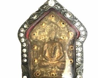 Rare Phra Khun-phaen Praikuman: Blessed Thai Buddha Amulet
